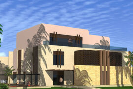 Proposed villa at Azaibah